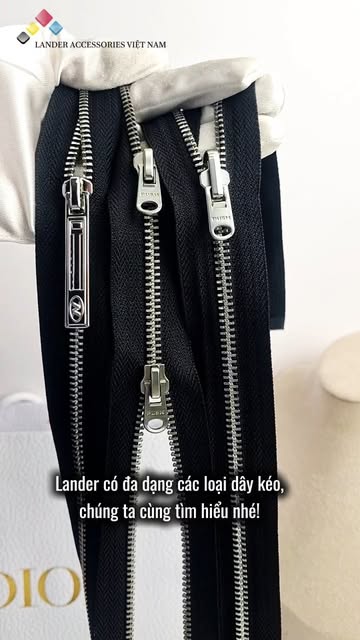 Dây kéo kim loại