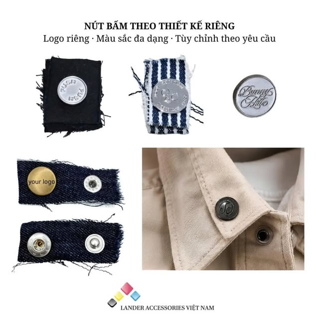 Nút bấm theo thiết kế riêng